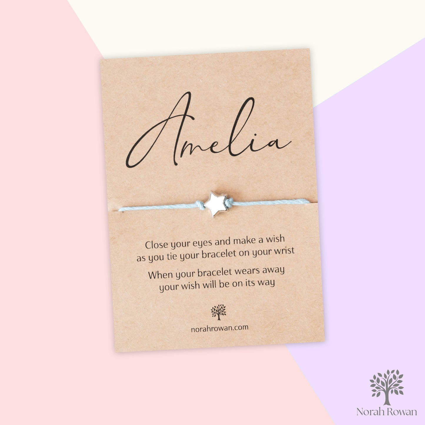 Personalised Name Wish Bracelet