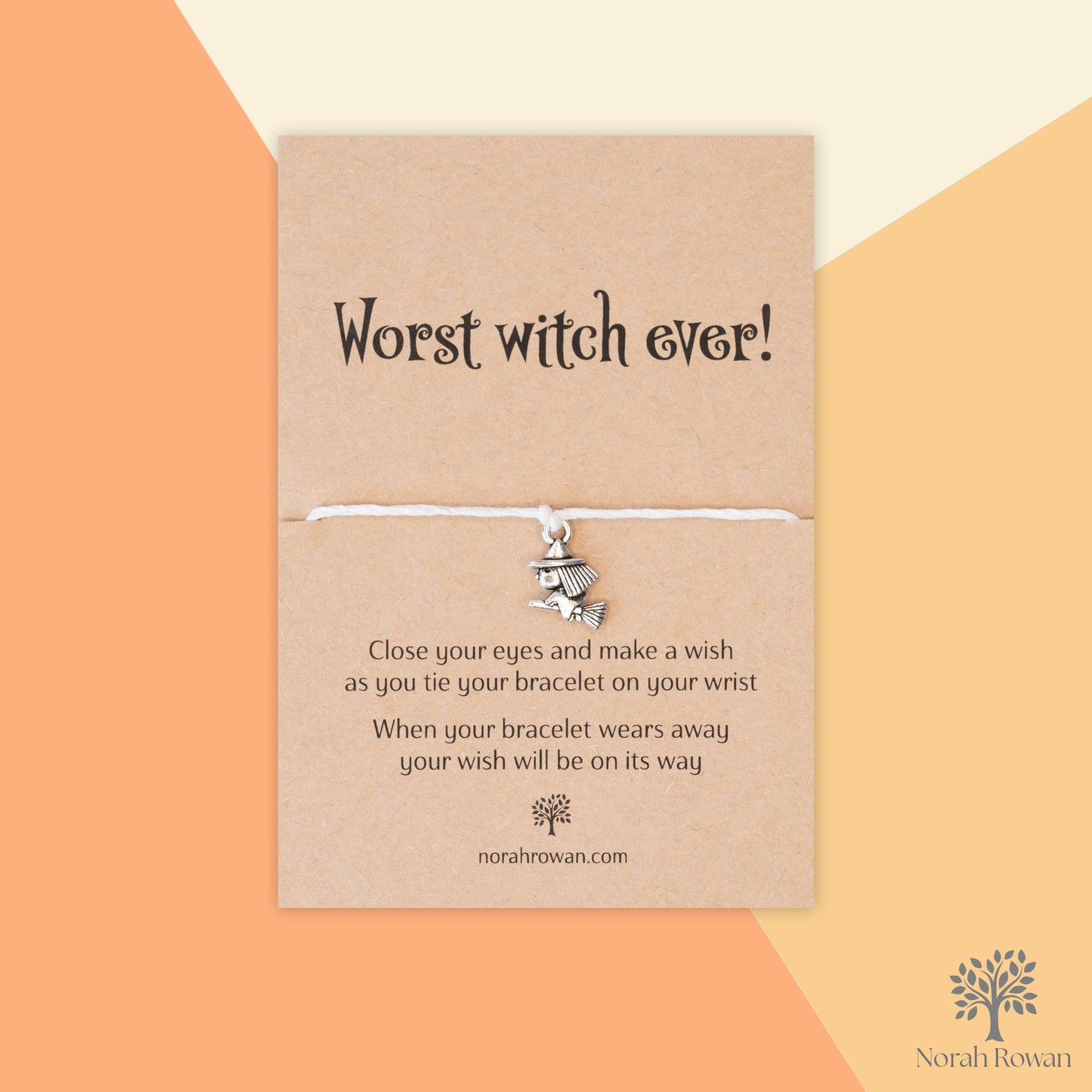 Worst Witch Ever Halloween Wish Bracelet