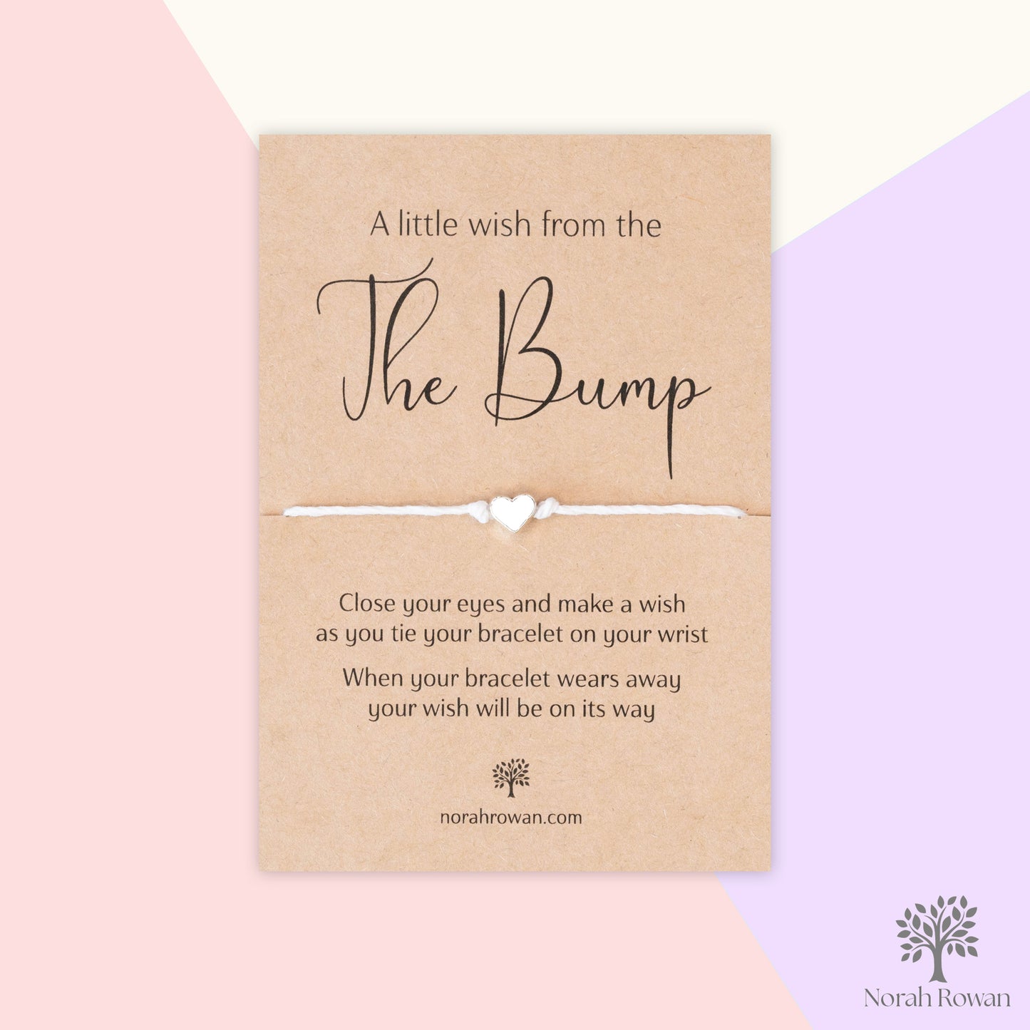 A Little Wish From The Bump Wish bracelet