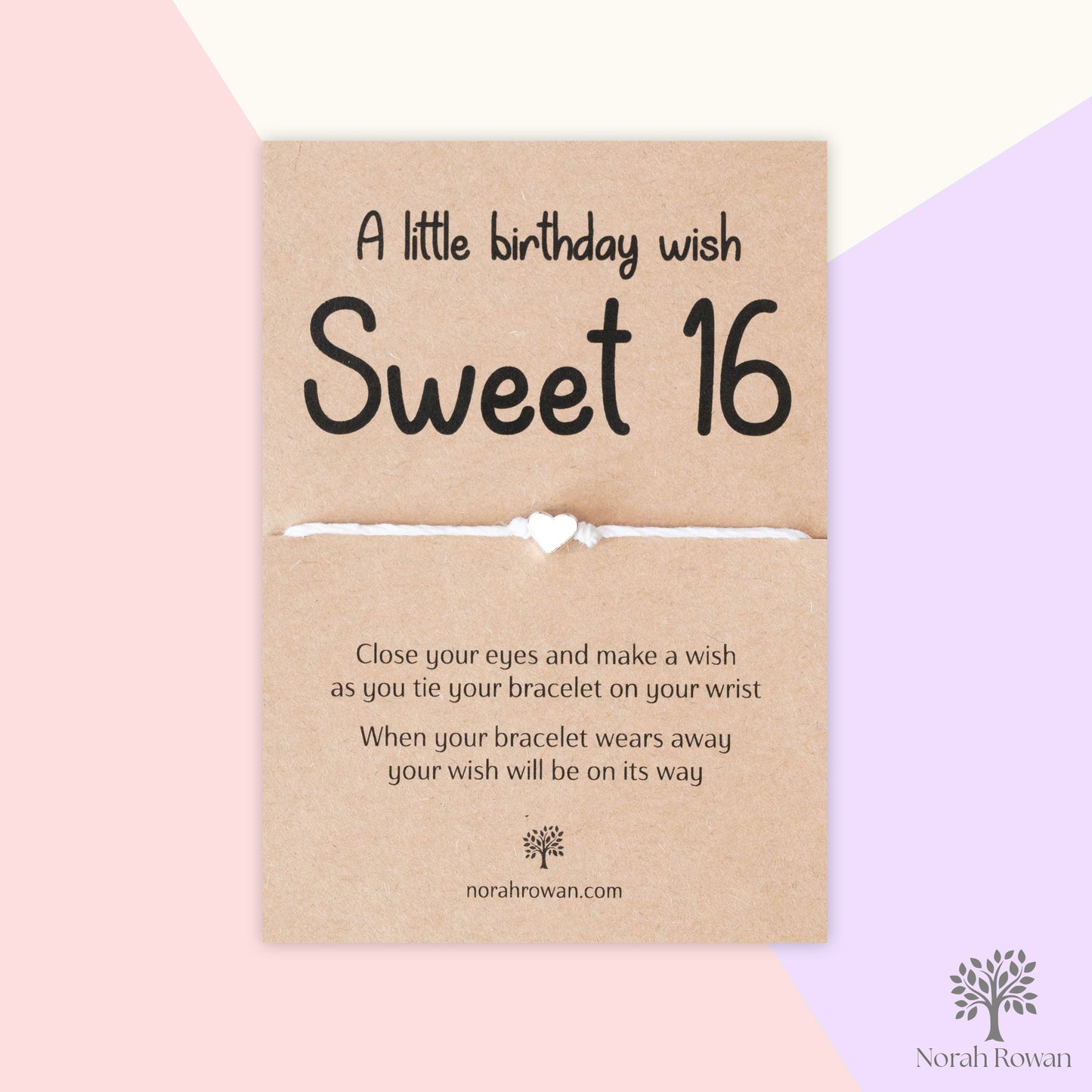 A Little Birthday Wish Sweet 16 Wish Bracelet