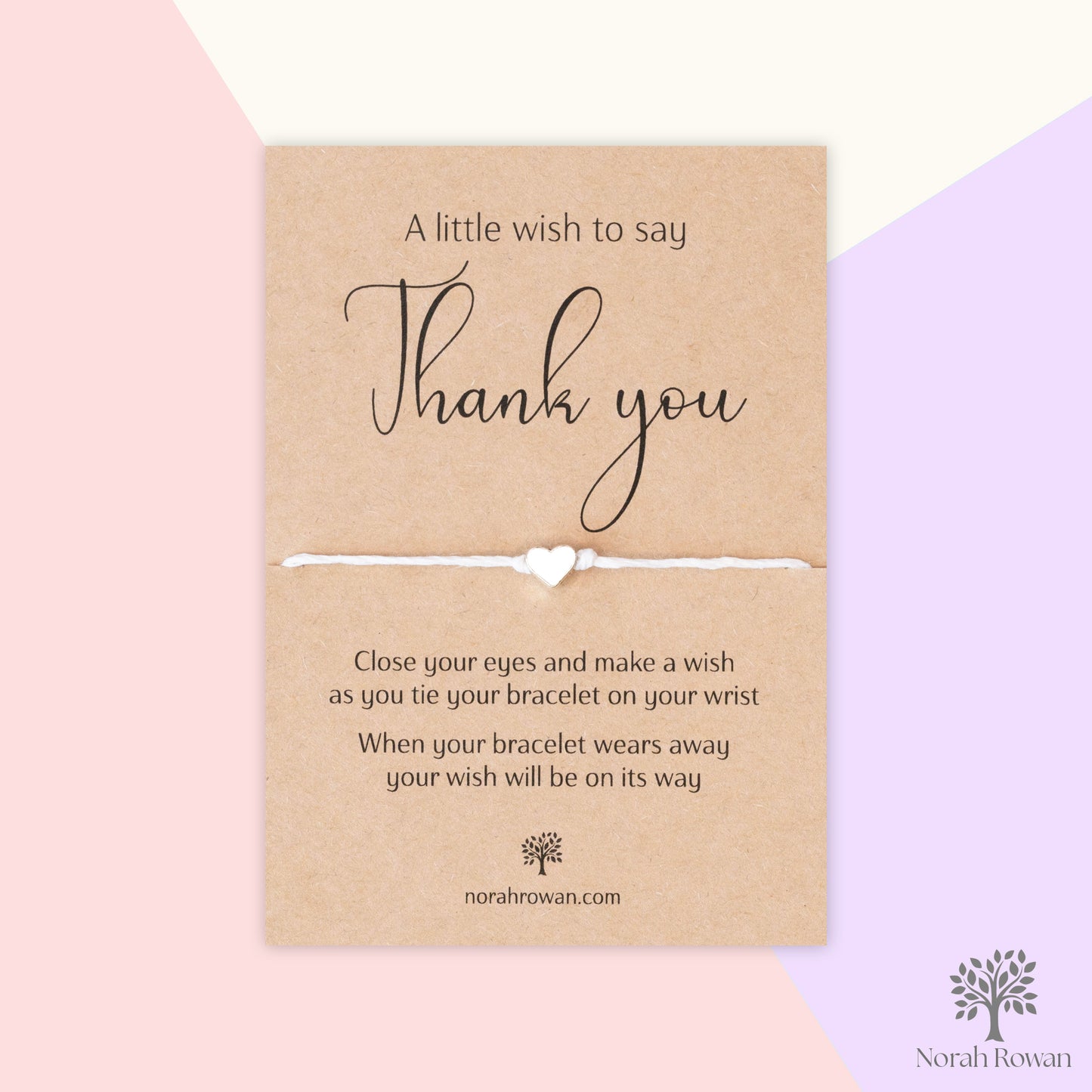 A Little Wish To Say Thank You Wish Bracelet