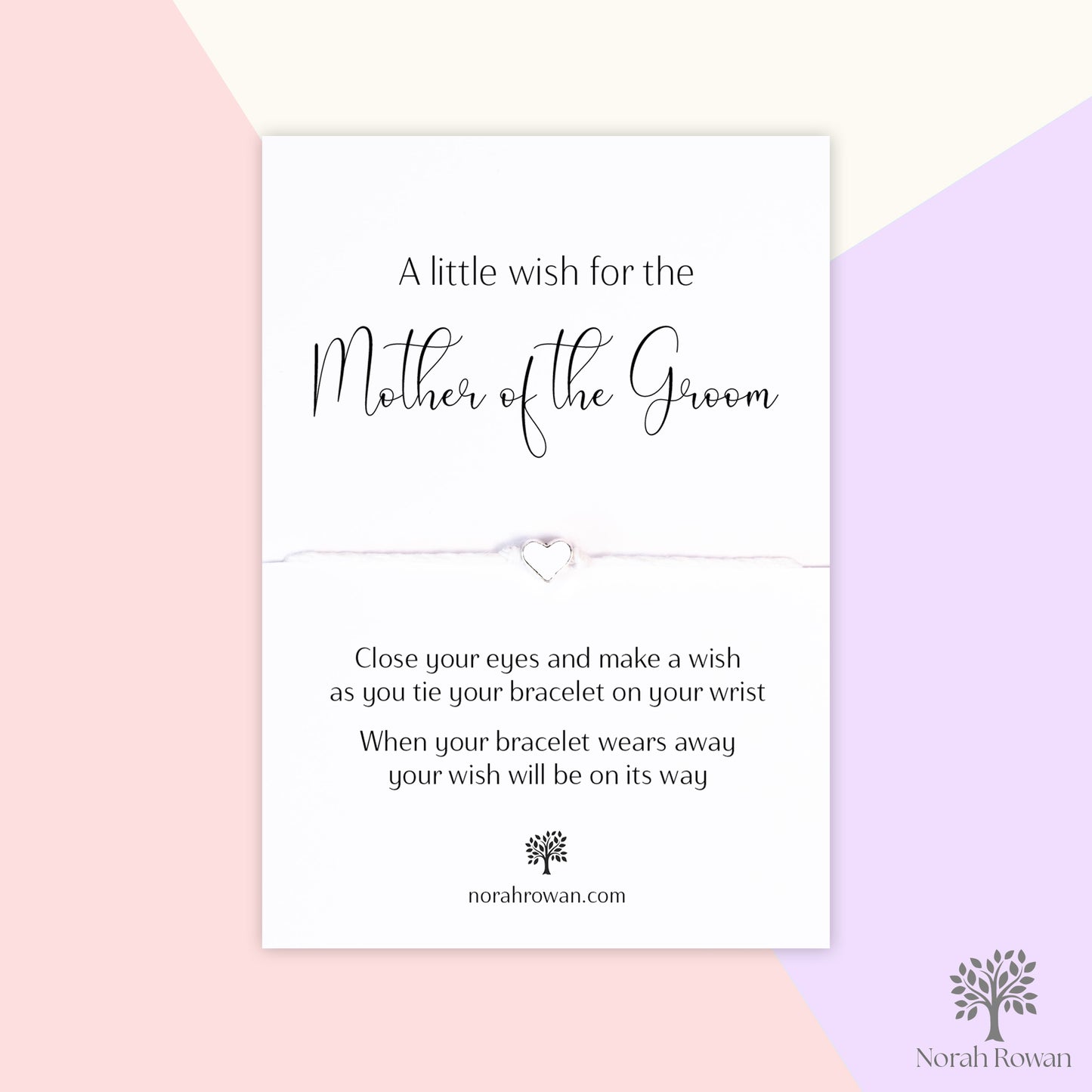 A Little Wish For The Mother Of The Groom Wish Bracelet