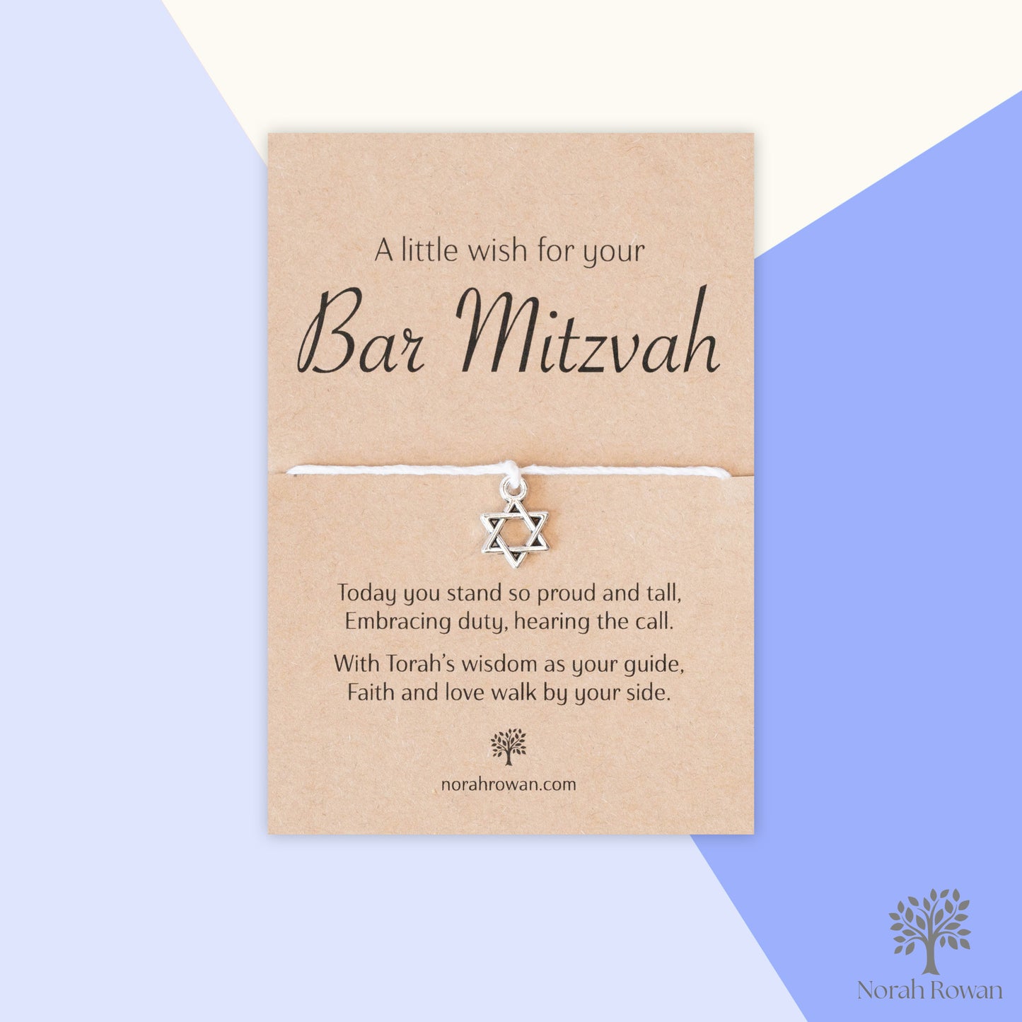 A Little Wish For Your Bar Mitzvah Wish Bracelet