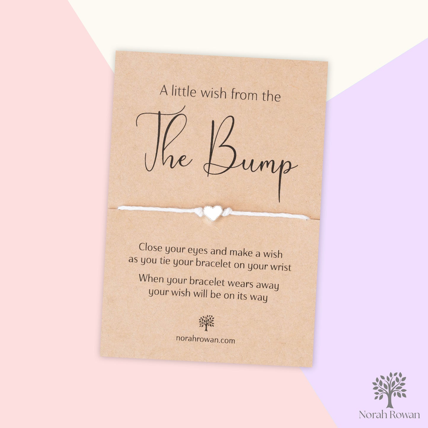 A Little Wish From The Bump Wish bracelet