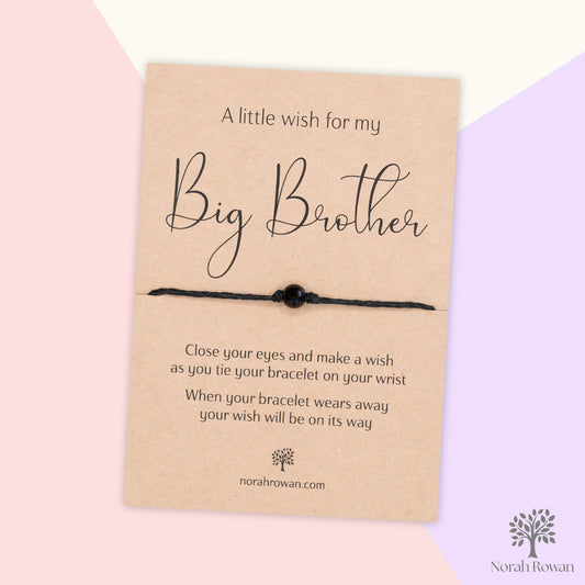 A Little Wish For My Big Brother Wish Bracelet