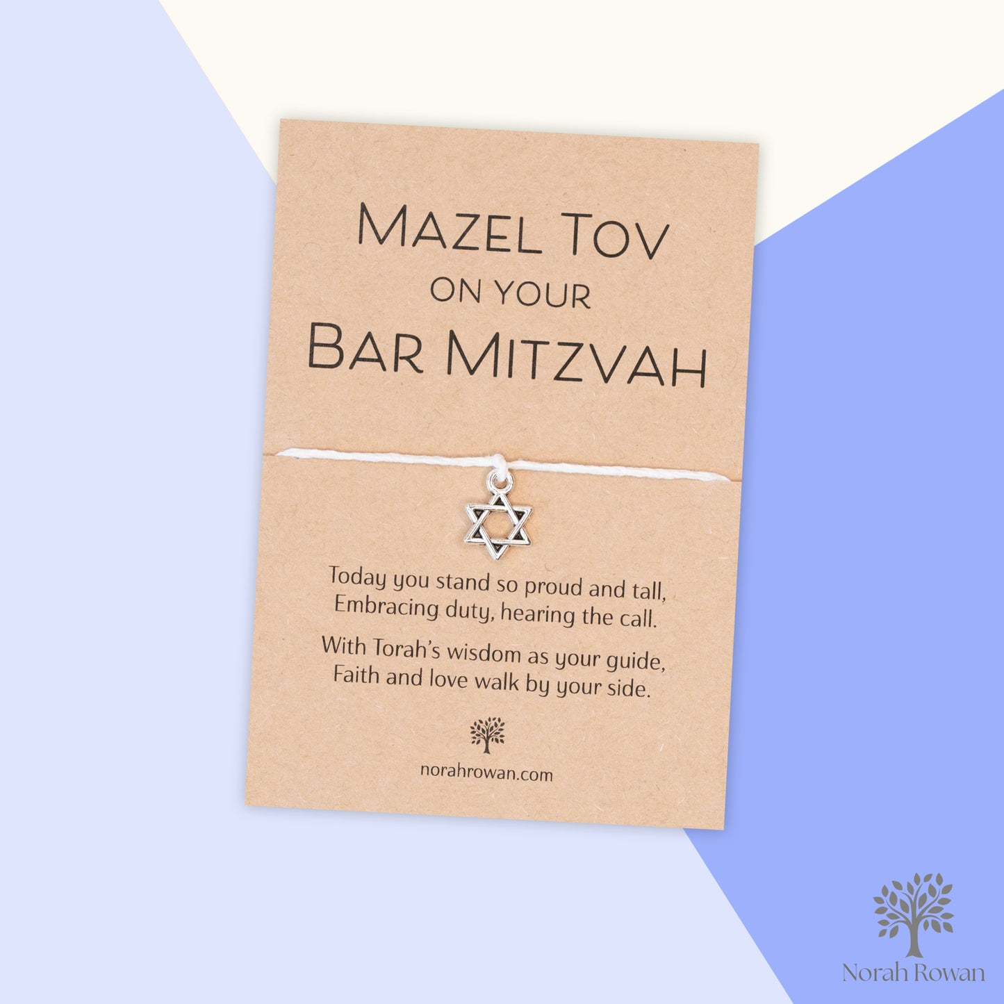 Mazel Tov On Your Bar Mitzvah Wish Bracelet