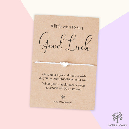 A Little Wish To Say Good Luck Wish Bracelet