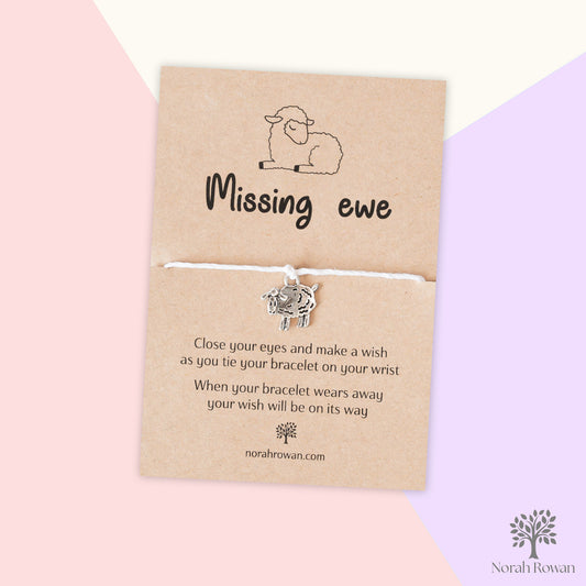 Missing Ewe Wish Bracelet