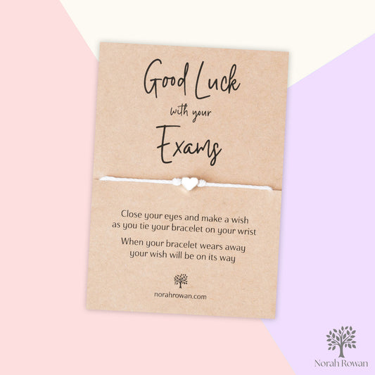 Good Luck With Your Exams Wish Bracelet