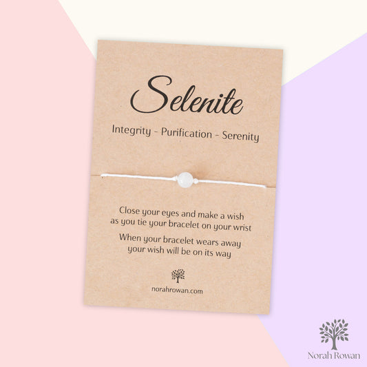 Selenite Wish Bracelet