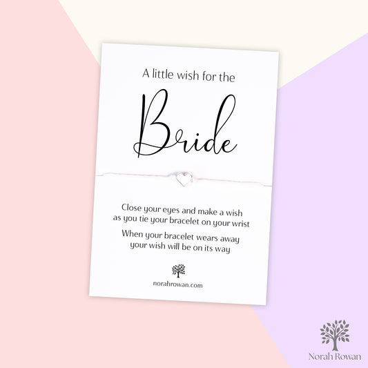 A Little Wish For The Bride Wish Bracelet