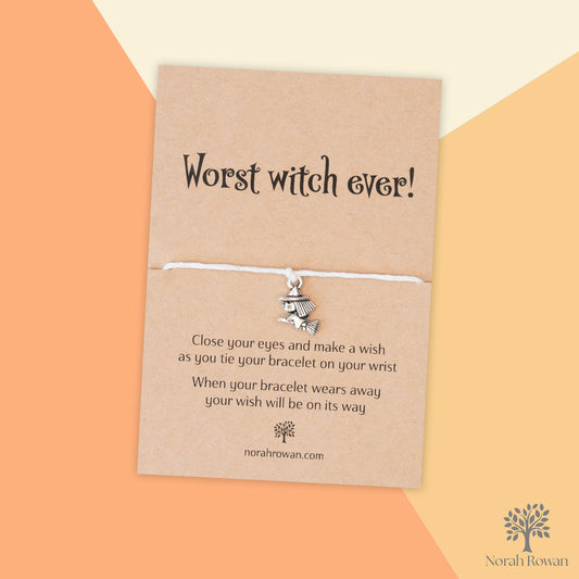 Worst Witch Ever Halloween Wish Bracelet