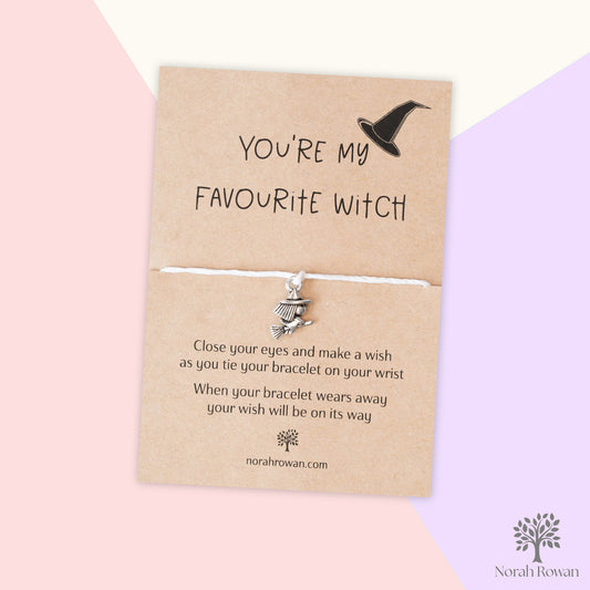 You're My Favourite Witch Wish Bracelet