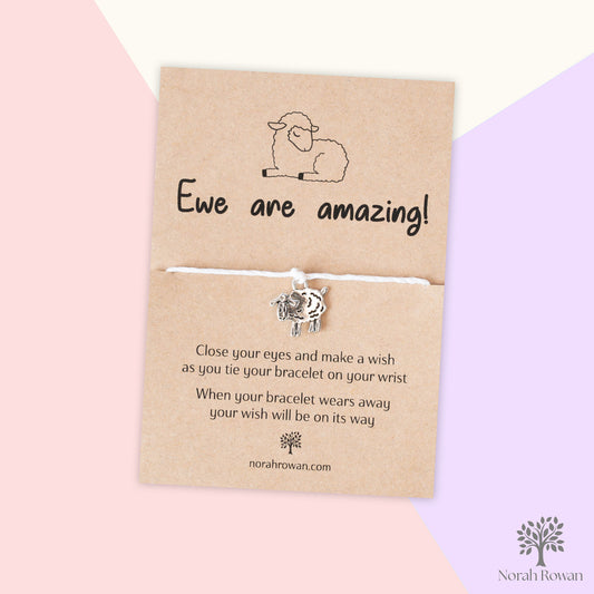 Ewe Are Amazing Wish Bracelet