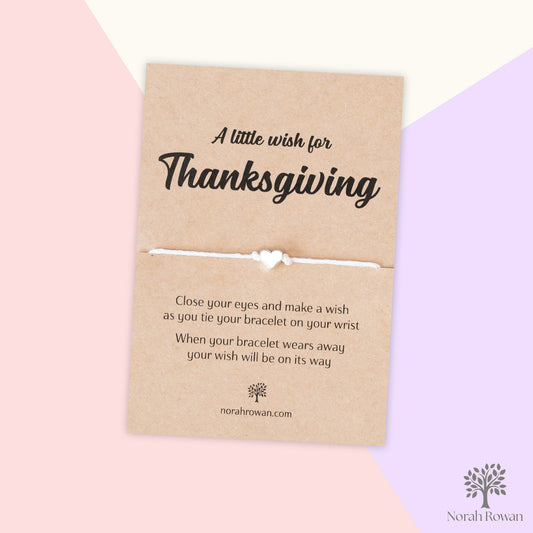 A Little Wish For Thanksgiving Wish Bracelet