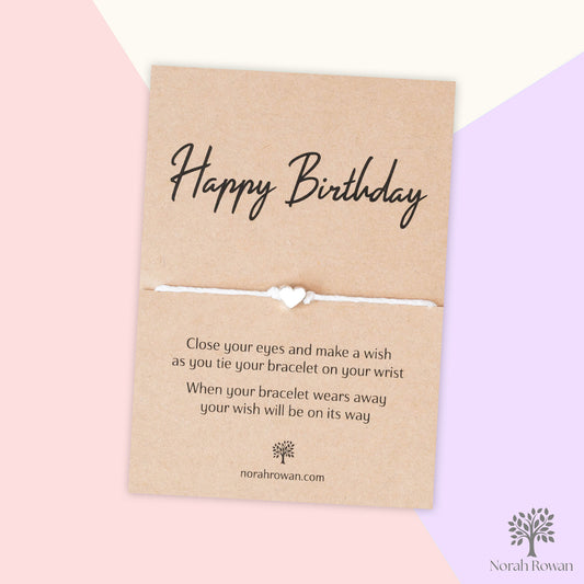 Happy Birthday Wish Bracelet