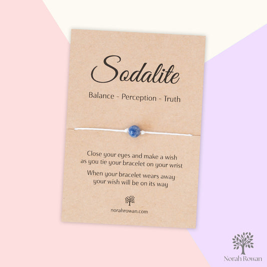 Sodalite Wish Bracelet