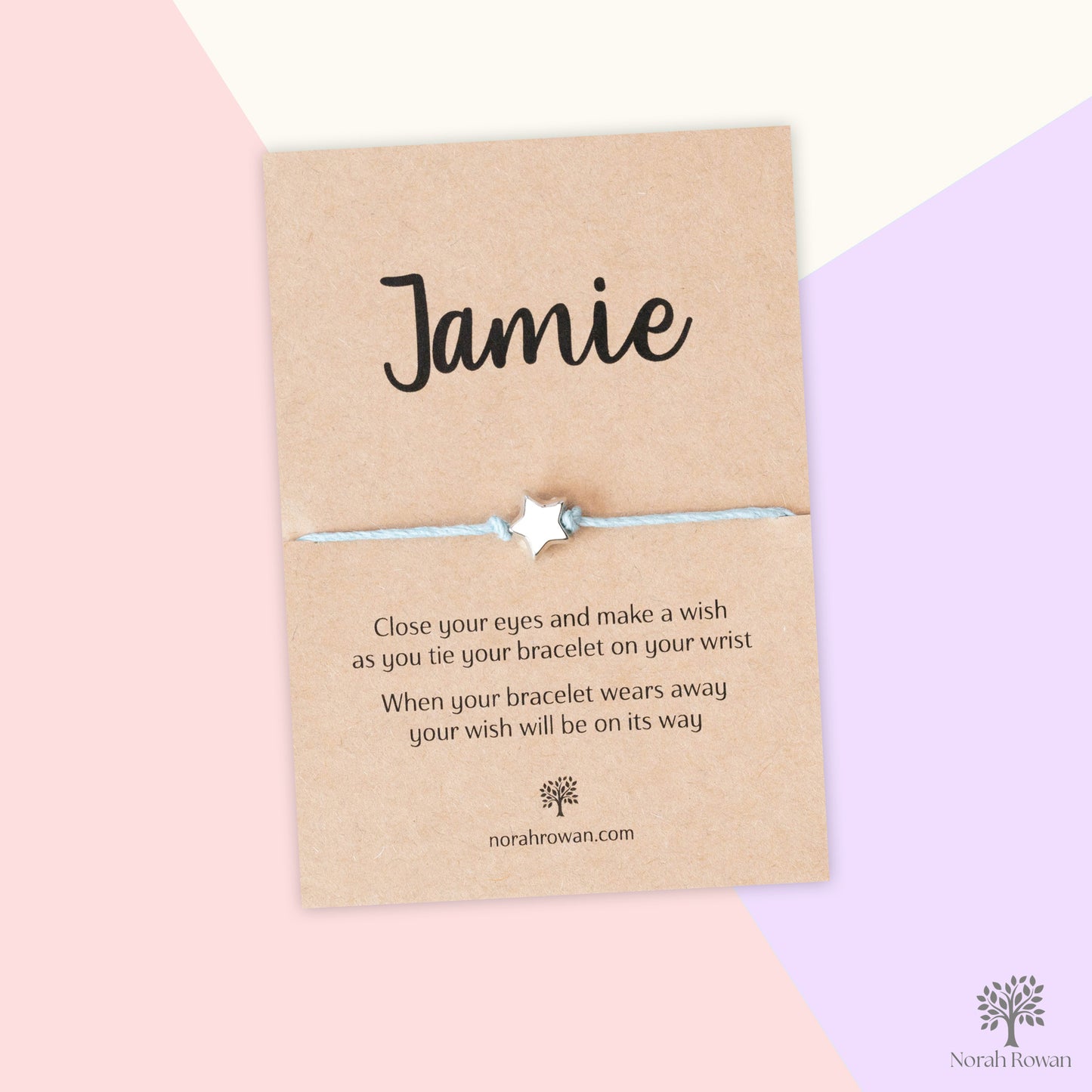 Personalised Name Wish Bracelet